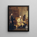 La lettre de présentation - Sir David Wilkie — gerahmtes Bild an der Wand