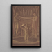 Bad der Venus - Sir Edward Coley Burne-Jones — gerahmtes Bild an der Wand