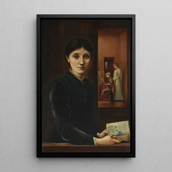 Sir Edward Coley BurneJones - Portrait of Georgiana BurneJones.webp