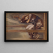 Die Rosenserie Hagebutte Studie für den Hof des Gartens - Sir Edward Coley Burne-Jones — gerahmtes Bild an der Wand