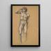 L'Appel de Persée - Sir Edward Coley Burne-Jones — gerahmtes Bild an der Wand