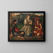 La Chanson d'amour - Sir Edward Coley Burne-Jones — gerahmtes Bild an der Wand