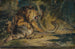 Löwe, der seine Beute verteidigt - Sir Edwin Henry Landseer — Ansicht des Kunstwerks