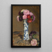 Asters - Sir George Clausen — gerahmtes Bild an der Wand