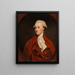 Portrait von Richard Burke, Sohn von Edmund Burke, Parlamentsagent des katholischen Komitees - Sir George Hayter — gerahmtes Bild an der Wand