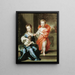 Die Kinder Howard - Sir Godfrey Kneller — gerahmtes Bild an der Wand