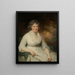 Janet Law - Sir Henry Raeburn — gerahmtes Bild an der Wand