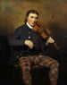 Niel Gow (1727 - 1807), Geiger und Komponist - Sir Henry Raeburn — Ansicht des Kunstwerks