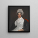 Portrait of Anne Dix Heineker - Sir Henry Raeburn — gerahmtes Bild an der Wand