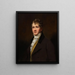Portrait von Hugh Hope - Sir Henry Raeburn — gerahmtes Bild an der Wand