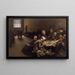 Abend Eine Szene an der Westminster-Union - Sir Hubert von Herkomer — gerahmtes Bild an der Wand
