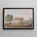 Lilleshall Shropshire Die Süd- und Ostfassaden - Sir Jeffry Wyatville — gerahmtes Bild an der Wand