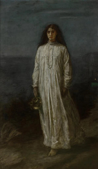 Sir John Everett Millais - A Somnambulist.webp