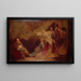 Elgiva erfasst auf Befehl des Erzbischofs Odo - Sir John Everett Millais — gerahmtes Bild an der Wand