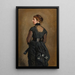 Portrait de Kate Perugini fille de Charles Dickens - Sir John Everett Millais — gerahmtes Bild an der Wand