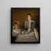 Portrait von Mary Endicott d. 1957 Mme Joseph Chamberlain - Sir John Everett Millais — gerahmtes Bild an der Wand