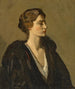 Eine Dame in Schwarz - Sir John Lavery — Ansicht des Kunstwerks
