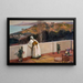 Abend in Tanger - Sir John Lavery — gerahmtes Bild an der Wand