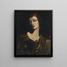 Lady Gwendeline Spencer Churchill - Sir John Lavery — gerahmtes Bild an der Wand
