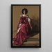 Lady Gwendeline Spencer-Churchill dans Le Marchand de Venise - Sir John Lavery — gerahmtes Bild an der Wand
