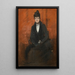 Portrait d'Helen Bell - Sir John Lavery — gerahmtes Bild an der Wand