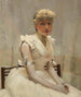 Portrait einer jungen Frau - Sir John Lavery — Ansicht des Kunstwerks