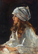 Portrait der Tochter des Künstlers Alice - Sir John Lavery — Ansicht des Kunstwerks