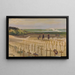 Der Friedhof, Étaples 1919 - Sir John Lavery — gerahmtes Bild an der Wand