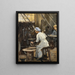 Der Schallplattenhersteller - Sir John Lavery — gerahmtes Bild an der Wand