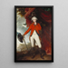 Francis Rawdon-Hastings 1754-1826, zweiter Graf von Moira und erster Marquis von Hastings - Sir Joshua Reynolds — gerahmtes Bild an der Wand