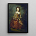 Lady Elizabeth Hamilton - Sir Joshua Reynolds — gerahmtes Bild an der Wand