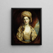 Porträt von Vertue Jodrell von Joshua Reynolds — gerahmter Kunstdruck an der Wand
