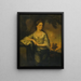 Portrait der Lady Mary Crosbie - Sir Joshua Reynolds — gerahmtes Bild an der Wand