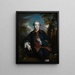 Portrait von Charles Brandling - Sir Joshua Reynolds — gerahmtes Bild an der Wand