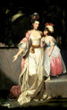 Portrait von Frau Jelf Powis und ihrer Tochter - Sir Joshua Reynolds — Ansicht des Kunstwerks
