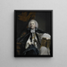 Robert Hay Drummond D. D. Erzbischof von York und Chancellor des Hosenbandordens - Sir Joshua Reynolds — gerahmtes Bild an der Wand