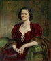 Die Herzogin von Roxburghe Mary Innes-Ker 1915-2014 - Sir Oswald Birley — Ansicht des Kunstwerks