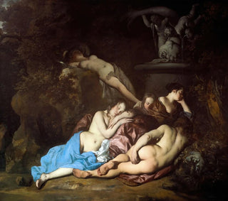 Sir Peter Lely - Nymphs by a Fountain.webp