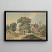 Alte Mautstelle in England - Sir Richard Neave — gerahmtes Bild an der Wand