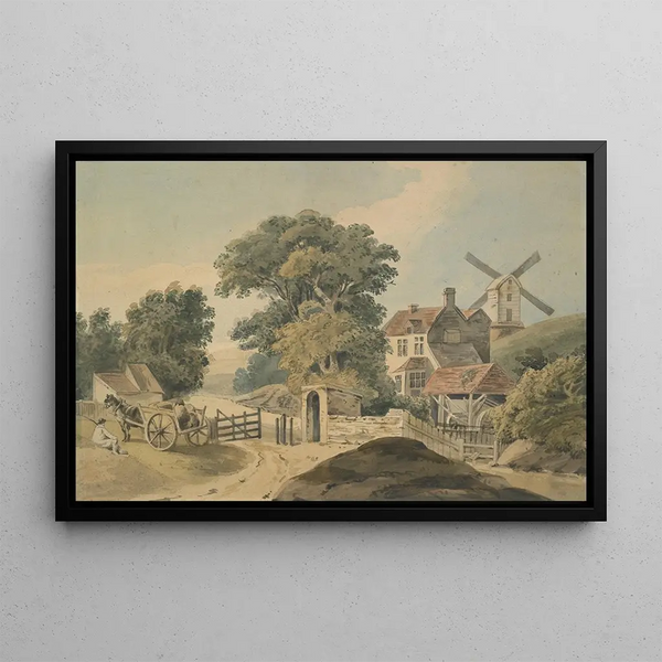 Sir Richard Neave - Old English toll gate.webp