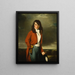Portrait von Arthur Atherley beim Lernen in Eton - Sir Thomas Lawrence — gerahmtes Bild an der Wand