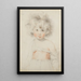Portrait eines Kindes - Sir Thomas Lawrence — gerahmtes Bild an der Wand