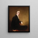 Selbstporträt - Sir Thomas Lawrence — gerahmtes Bild an der Wand