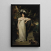 Portrait von Mme Lennox später Lady Ashley - Sir William Beechey — gerahmtes Bild an der Wand