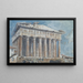Der Abtransport der Skulpturen von den Giebeln des Parthenon durch Elgin - Sir William Gell — gerahmtes Bild an der Wand