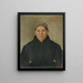 Frau von Nagylak - Samuel Brezina — gerahmtes Bild an der Wand