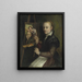 Selbstporträt - Sofonisba Anguissola — gerahmtes Bild an der Wand