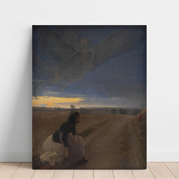 Reproduktion des Gemäldes Abend - Laurits Andersen Ring