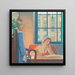 Abend in London - Frederick Cayley Robinson — gerahmtes Bild an der Wand