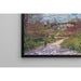 Reproduktion des Gemäldes Sonnenwinter-Gemälde in Veneux-Nadon - Alfred Sisley